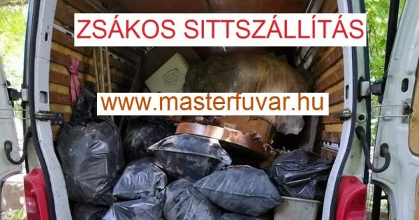 Zsákos sittszállítás Csömör - Master Fuvar