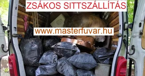 Zsákos sittszállítás Dunakeszi - Master Fuvar