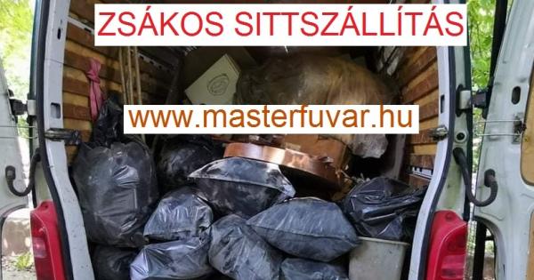 Zsákos sittszállítás Érd - Master Fuvar