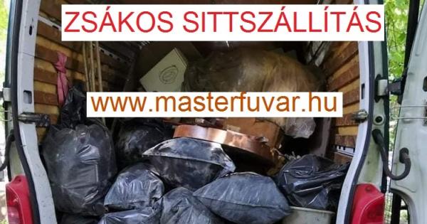 Zsákos sittszállítás Gödöllő - Master Fuvar