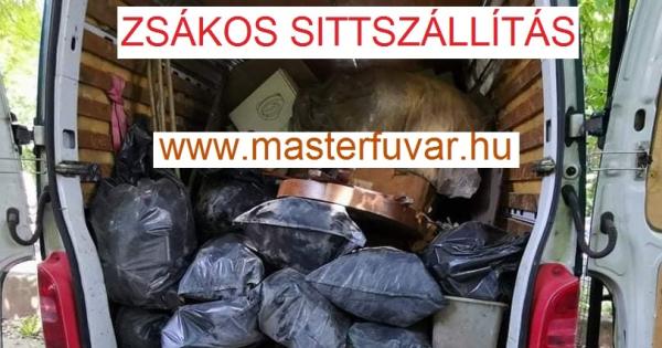Zsákos sittszállítás Gyömrő - Master Fuvar