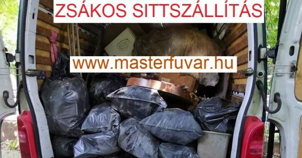Zsákos sittszállítás Újszilvás - Master Fuvar